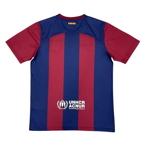 Camisa Barcelona 2023 2024 Home I Masculina Player Vermelha Azul