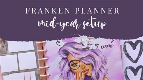 Setting Up My Franken Planner Mid Year Setup The Cosmic Planner