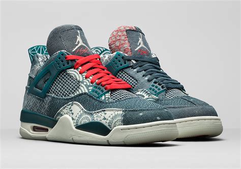 Air Jordan 4 ‘sashiko Deep Ocean Cw0898 400 Sneaker Style