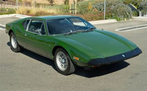 Original Tires Included: 1973 De Tomaso Pantera | Barn Finds