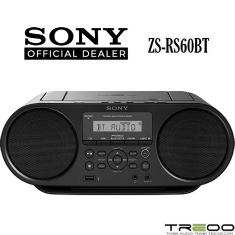 Discontinued Sony Zs Rs Bt Cd Boombox Wireless Bluetooth Portable