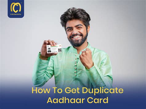 How To Get Duplicate Aadhaar Card Online Offlinein