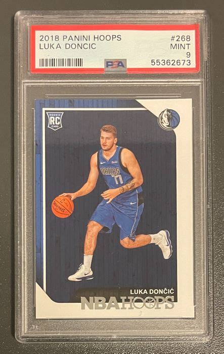 2018 Panini NBA Hoops Luca Doncic Rookie Card 268 Catawiki