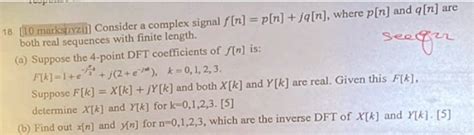 [10 ﻿markstoyzi] ﻿consider A Complex Signal