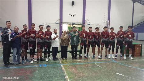 Buka Turnamen Bola Voli Fe Cup Unigal Bupati Berharap Dapat Lahirkan