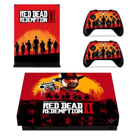 Red Dead Redemption 2 Xbox One X Skin Sticker Cover - ConsoleSkins.co