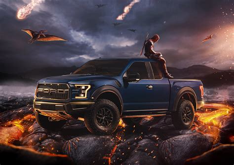 Ford Raptor Black Wallpaper