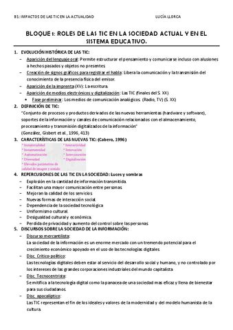 TIC APUNTES COMPLETOS Pdf