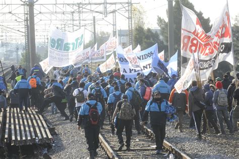 Jornada De Protestas Se Levant El Corte De V As Del Tren Roca Y