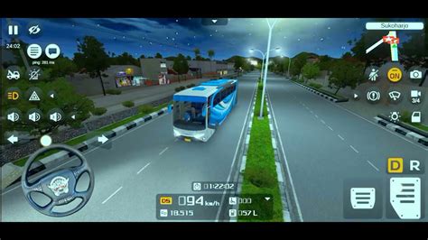 Bus Simulator Indonesia Android Gameplay Bus Mod In Bus Simulator