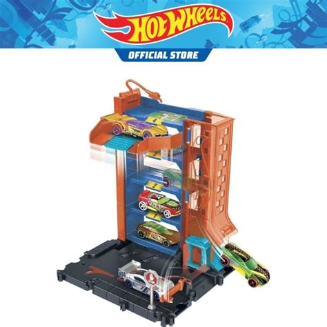 Hot Wheels City Parking Garage Hdr Lazada