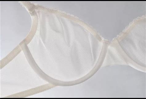 Erotic Lingerie Nude Bra Panties Set Sheer Mesh Lingerie Set Etsy