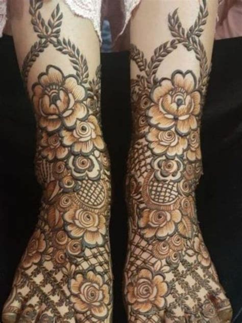 8 Leg Mehndi Designs For Karwa Chauth News9 LIVE