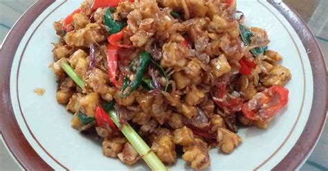 Resep Orek Tempe Rebon Enak Dan Mudah Cookpad