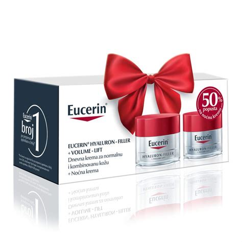 Eucerin Box Hyaluron Filler Volum Lift Dnevna Krema Za Normalnu I