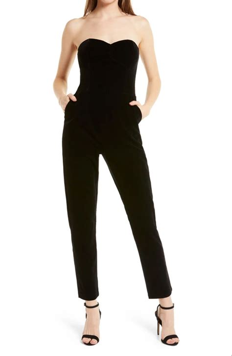 Adelyn Rae Black Jumpsuit Nordstroms Jumpsuit Sleeveless Jumpsuits