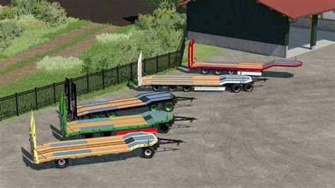 Fliegl Lowloader Pack V Fs Mod Farming Simulator Mod