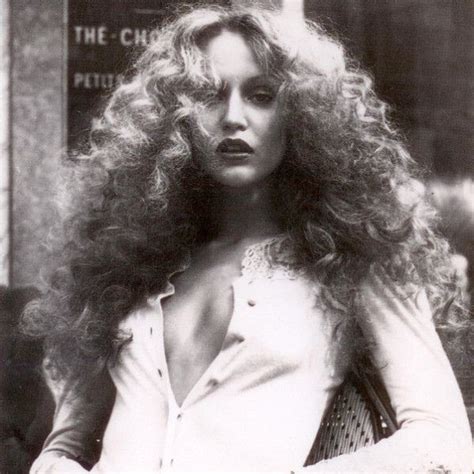 Jerry Hall Jerry Hall Curly Hair Styles Big Hair