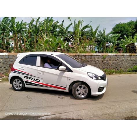 Honda Brio Sticker Cutting Sticker Brio Car Sticker Brio Old Sticker