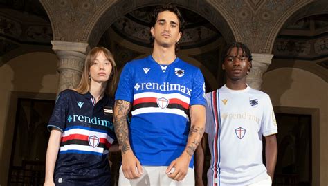 La Sampdoria sort ses nouveaux maillots pour la saison 2024 2025 Dégaine