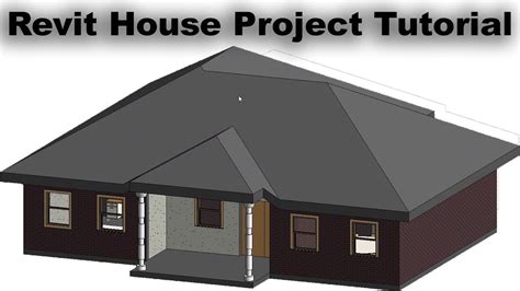 Revit House Project Tutorial For Beginners 2d Plan And Model You