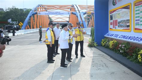 Infopublik Pangkas Jarak Bogor Bekasi Wapres Resmikan Jalan Tol