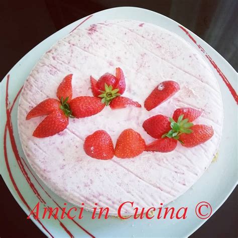 Torta Gelato Fragola I Dolci Di Amici In Cucina