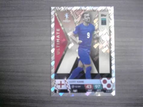 TOPPS MATCH ATTAX UEFA EURO 2024 ULTIMATE XI HARRY KANE UXI11 Card