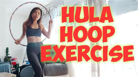 Hula Hoop Exercise For Beginners Youtube