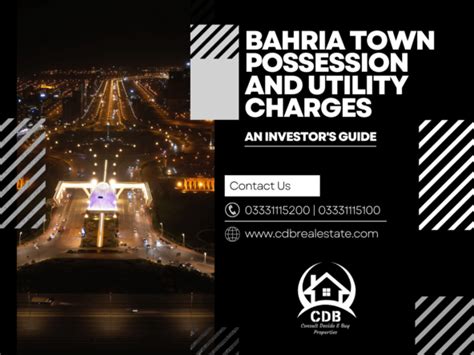 Bahria Town Possession And Utility Charges November Update