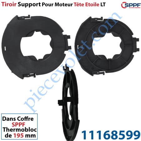 Sppf Tiroir Support Moteur Somfy Lt T Te Etoile Sans Clip En