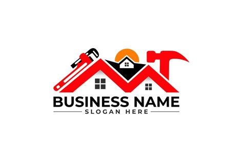 Home Repair, Roofing, Handyman Logo Graphic by emonsheik2019 · Creative ...