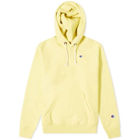 Champion Reverse Weave Classic Hoody Bright Yellow Mrsorted