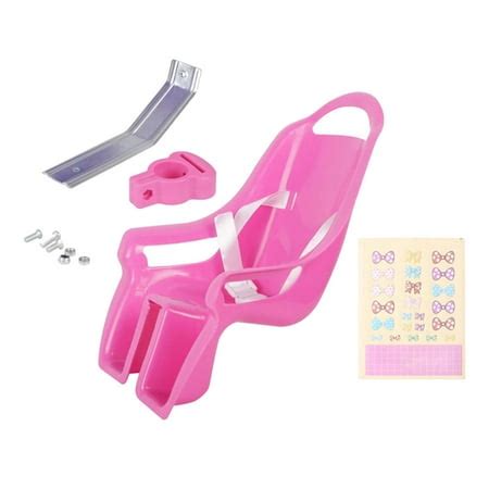 Girls Bike Doll Seat with DIY Decals Universal Pink | Walmart Canada