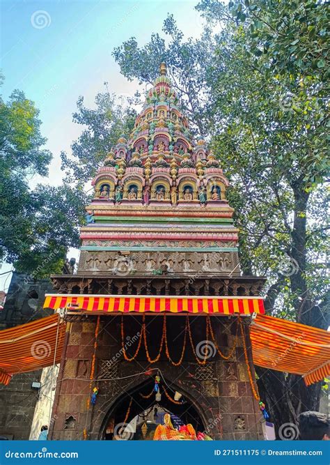 Inside View of Popular Holy Temple in Maharashtra State Tuljabhavani Mata Mandir Tuljapur ...