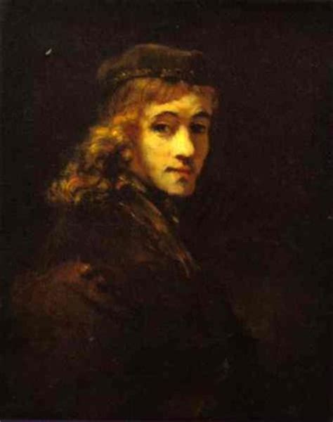 Portrait Of Titus The Artist S Son Rembrandt