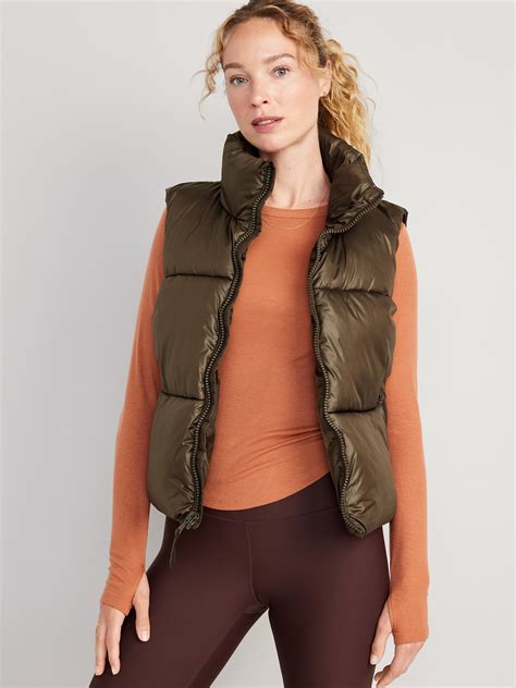 Quilted Puffer Vest For Women Old Navy