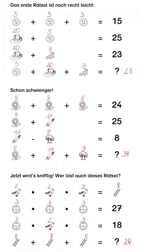 Mathe R Tsel L Sungen Kettelerschule