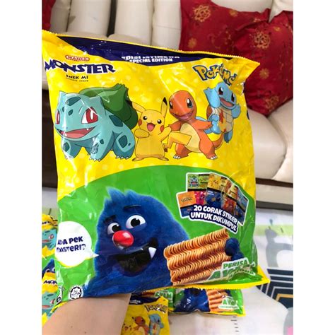 Jual MAMEE MONSTER CRUNCHY Malaysia 200G 8 BKS Shopee Indonesia