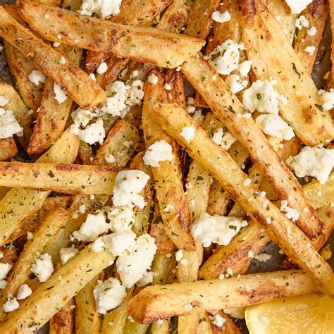 Greek Fries With Feta Real Greek Recipes