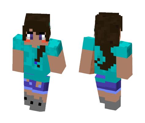 Minecraft Steve Girl Telegraph