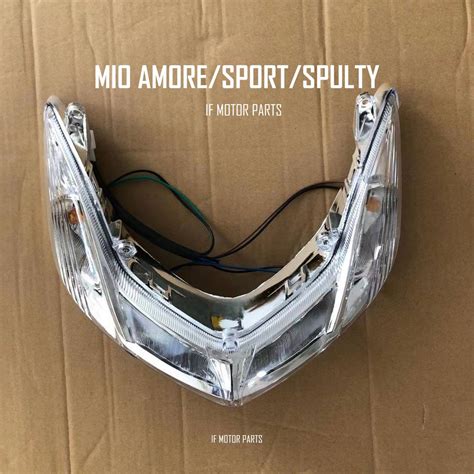 Headlight Yamaha MIO Sporty Amore Soulty Smiley Winker Lamp