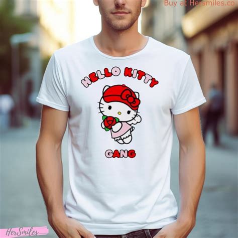 Hello Kitty Gang Rose Shirt Hersmiles