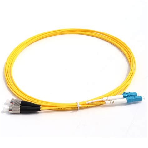 Kolorapus Lc Upc To Fc Upc Singlemode Optical Fiber Optic Patch Cord