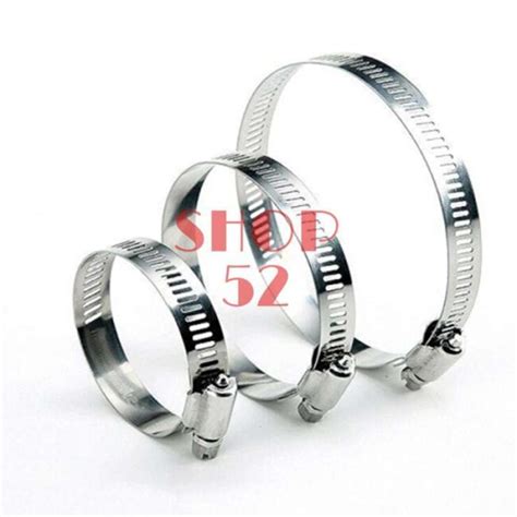 Jual Klem Selang Hose Clamp Stainless 4 5 6 8 10 12 Inch Flexible Di