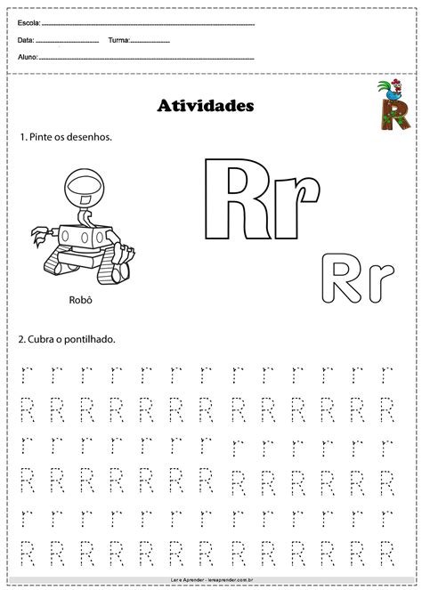 Cubra O Pontilhado Ler E Aprender