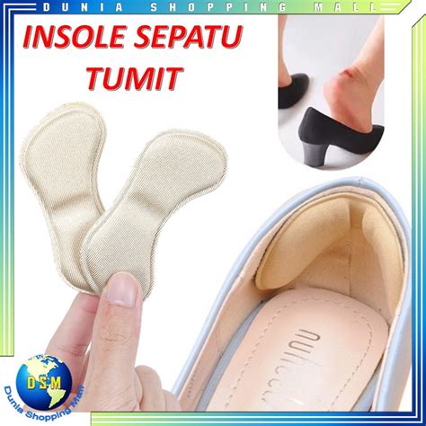 Jual Dsm Insole Sepatu Wanita Kebesaran Alas Sepatu Tumit Anti Lecet