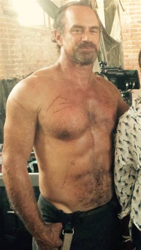 Handsome Older Men Scruffy Men Handsome Actors Christopher Meloni