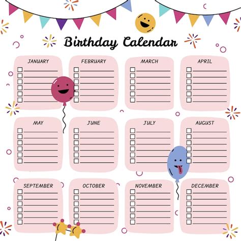 geburtstagskalender deutsch bilder kostenloser  auf freepik