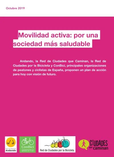 Movilidad Activa Por Una Sociedad Más Saludable